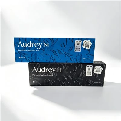 Korean Audrey 10 ml dermálna výplň s kyselinou hyalurónovou pre hlboké kontúrovanie tváre a tvarovanie brady