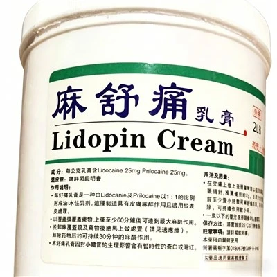 Lidopin Treatment znecitlivujúci krém Profesionálny anestetický pleťový krém